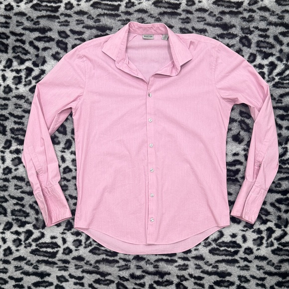 Kenneth Cole Reaction Other - Kenneth Cole Reaction Light Pink Long Sleeve Dress Shirt Slim Fit